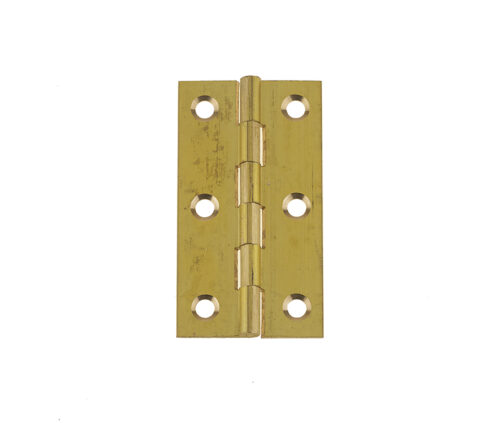 63x35x1.5mm SOLID DRAWN BRASS HINGE
