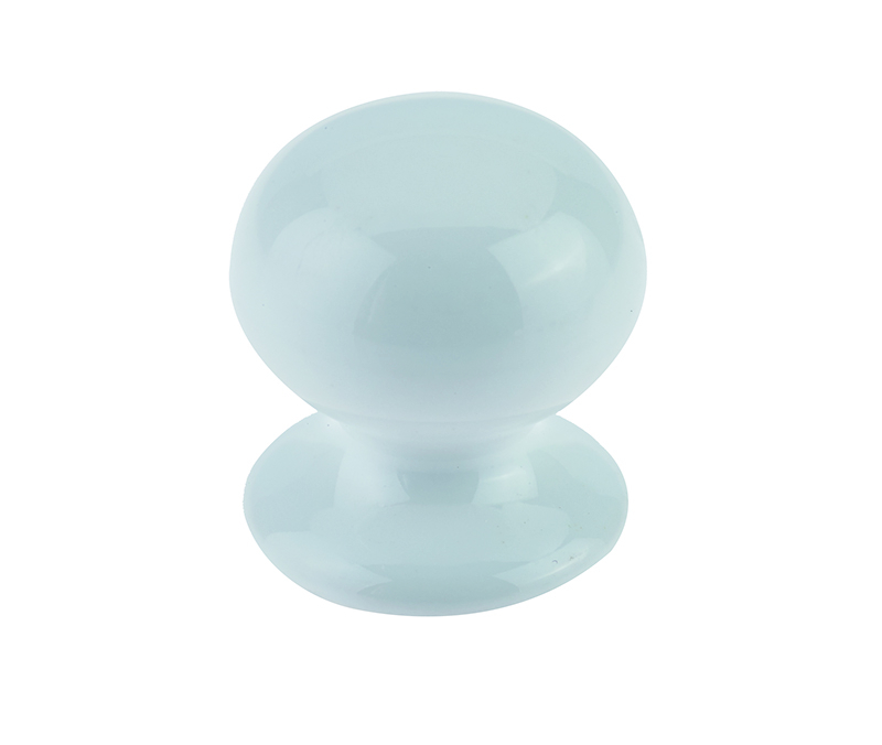 38mm White Cupboard Knob