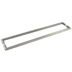 GM Mitred Linear Knurled Pull Handle 800x25mm B/B 316g PVD