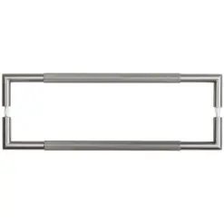 425x20mm GM Mitred B/B Linear Knurled Pull Handle 304g