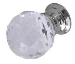 40mm PC Faceted ball knob