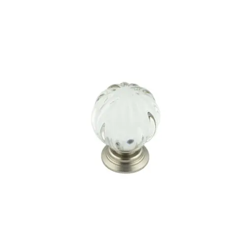 25mm SN Pumpkin Ball Cupboard Knob