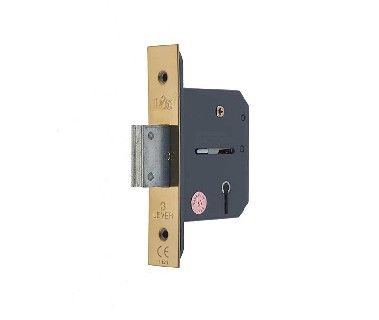 Frelan - JL1092PVD 65MM 3 Lever Deadlock