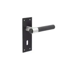 MB T-bar knurled lever lockset
