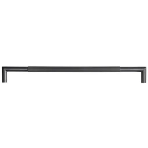 MB Mitred linear knurled Pull handle 600x25mm B/T 316g PVD