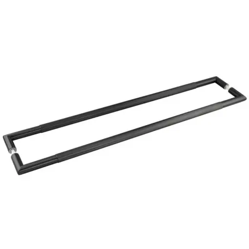 MB Mitred linear knurled Pull handle 800x25mm B/B 316g PVD