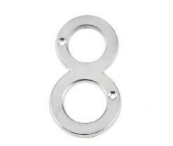 Frelan - JNSC-8 75MM Screw Fix Numerals Satin Chrome