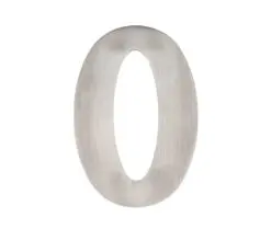 150mm SSS numeral 0