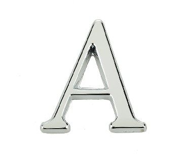 Frelan - JPC-A 50MM Pin Fix Letters Polished Chrome