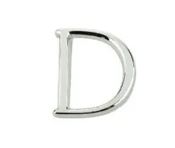 Frelan - JPC-D 50MM Pin Fix Letters Polished Chrome
