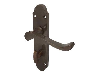 Frelan - JV250BDB EPSOM BATHROOM LEVER LOCK DB