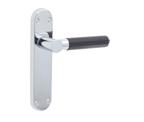 ASCOT LATCH FURNITURE BLACK LEATHER PC