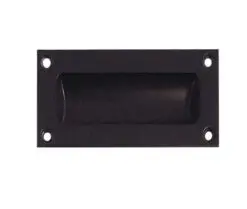 102mm Black flush pull