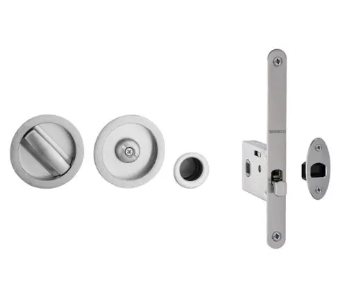 BATHROOM SLIDING DOOR KIT ROUND SC 35-38MM (SET)