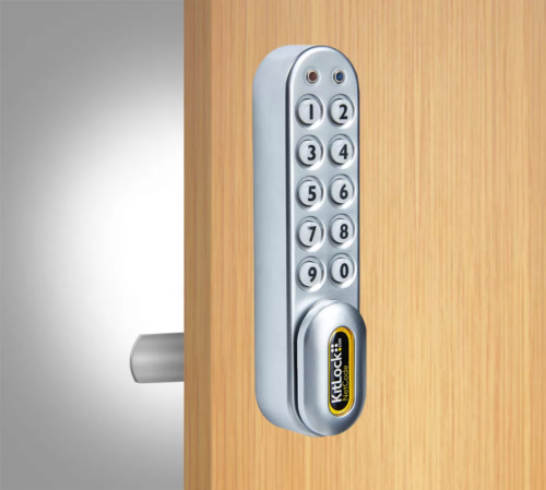 CODELOCKS KL1000 Classic Electronic Kitlock Cabinet Lock S/Grey NetCode