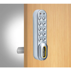 CODELOCKS KL1000 NetCode 7 Digit Electronic Kitlock S/Grey NetCode Vertical