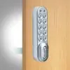 CODELOCKS KL1000 Plus Lock Silver Grey c/w Plastic Slam Latch