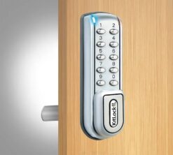 CODELOCKS KL1200 Electronic Kitlock Cabinet Lock Silver Grey