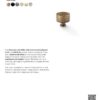Alexander And Wilks Leila Hammered Cupboard Knob 30Mm Matt Black AW816-30-BL