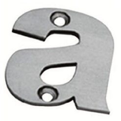 CARLISLE BRASS - LET1050ASSS 38 X 32 X 2MM LETTER A - FACE FIX