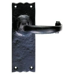 LF5502-BP TRADITIONAL LEVER ON BACKPLATE - LATCH