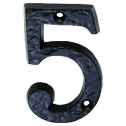 CARLISLE BRASS - LF55495-BP NUMERAL 5