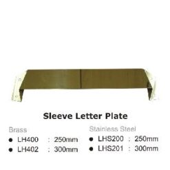 LH402PB Sleeve Letter Plate