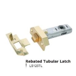 LS125TLPB Rebated Tubular Latch