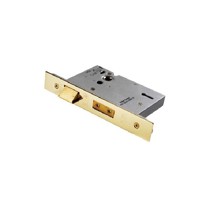 CARLISLE BRASS - LSS5530PVD EASI - T 5 LEVER SECURITY SASHLOCK 76MM