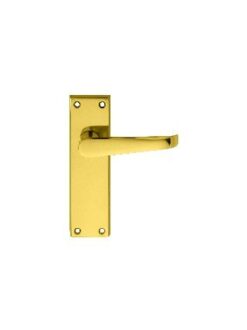 CARLISLE BRASS - M30S VICTORIAN LEVER ON BACKPLATE - LATCH SWEEDOR PLATE