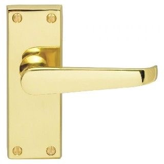 CARLISLE BRASS - M31-BP VICTORIAN LEVER ON BACKPLATE - LATCH