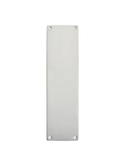 Finger Plate (298Mm X 73Mm), Satin Chrome