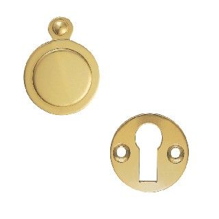 CARLISLE BRASS - M4142-BP VICTORIAN ESCUTCHEON PACK - 1 X M41 & 1 X M42 (OPEN & CLOSED ESCUTCHEON)