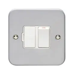 Eurolite Mcswfw 13Amp Switched Fuse Connection Unit Metal Clad