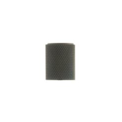 Millhouse Brass Watson Cylinder Knurled Cabinet Knob on Concealed Fix - Urban Dark Bronze MHCK1820UDB