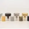 Millhouse Brass Hargreaves Disc Knurled Cabinet Knob on Concealed Fix - Urban Dark Bronze MHCK1935UDB