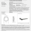 Millhouse Brass Brindley Lever Door Handle on Concealed Round Rose - Polished Chrome MHCR300PC