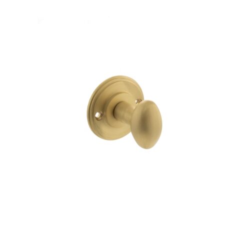 Millhouse Brass Solid Brass Oval WC Turn and Release - Satin Brass MHOWCSB