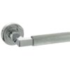 Millhouse Brass Cartwright Designer Lever on Round Rose - Polished Chrome MHR200PC