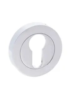 Millhouse Brass Cartwright Designer Lever on Round Rose - Polished Chrome MHR200PC