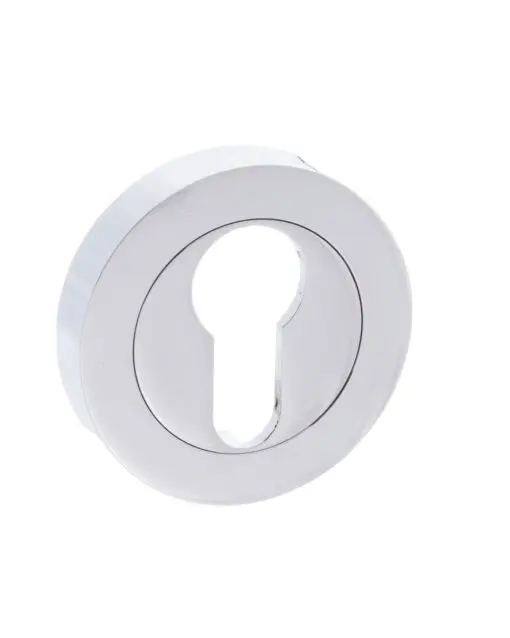 Millhouse Brass Cartwright Designer Lever on Round Rose - Polished Chrome MHR200PC