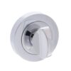Millhouse Brass WC Turn and Release on Round Rose - Polished Chrome MHRWCPC