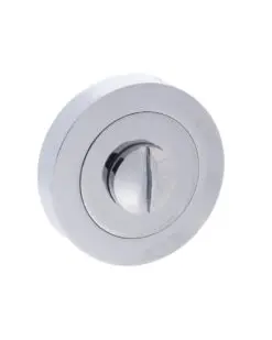 Millhouse Brass WC Turn and Release on Round Rose - Polished Chrome MHRWCPC
