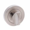 Millhouse Brass WC Turn and Release on Round Rose - Satin Nickel MHRWCSN