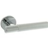 Millhouse Brass Crompton Designer Lever on 5mm Slimline Round Rose - Polished Chrome MHSR100PC