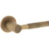 Millhouse Brass Mason Designer Lever on 5mm Slimline Round Rose - Yester Bronze MHSR500YB