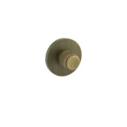 Millhouse Brass Mason Designer Lever on 5mm Slimline Round Rose - Yester Bronze MHSR500YB
