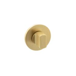 Millhouse Brass WC Turn and Release on 5mm Slimline Round Rose - Satin Brass MHSRWCSB