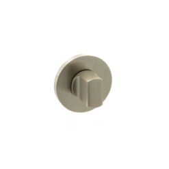 Millhouse Brass WC Turn and Release on 5mm Slimline Round Rose - Satin Nickel MHSRWCSN