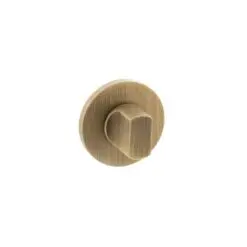 Millhouse Brass WC Turn and Release on 5mm Slimline Round Rose - Yester Bronze MHSRWCYB